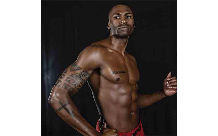 Julius DeAndre Harris posing for a photo